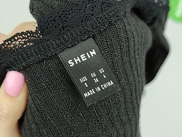 bluzki welur: Shein, Top damski, rozmiar S — 4