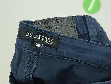 pull jeans: Material trousers for women, size S — 5