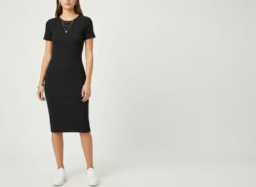 czarne spódniczka sinsay: Sinsay, Sukienka damska, rozmiar S — 6