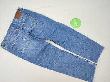 spodnie z poszarpanymi nogawkami zara: Zara, Jeansy damskie, rozmiar L — 3