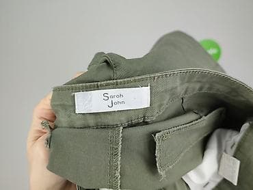 joggery basic damskie: Spodnie materiałowe damskie, rozmiar S — 5