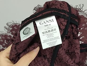 g: GANNI, Bluzka damska, rozmiar S — 8