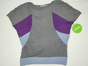 sukienki z rękawem 3 4 rozkloszowane: Women's blouse, L — 2