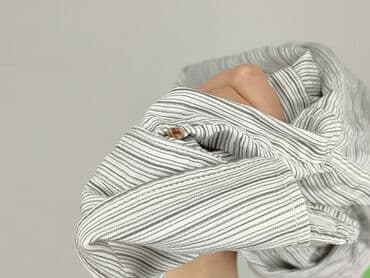 reserved koszulka w paski: Shirt 3-4 years, condition - Good, pattern - Striped, color - Grey — 4