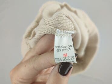 legginsy prążkowane reserved: Legginsy rozmiar M — 4