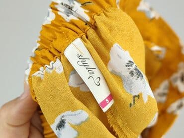 żółte krótkie spodenki: Szorty damskie, rozmiar S — 4