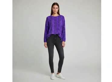 ubrania z kotem: Moodo, Bluzka damska, rozmiar M — 6