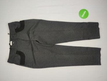 Women: Material trousers for women, size L (EU 40) — 2