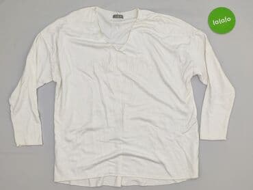 bluzka z długim rękawem calvin klein damska: Bluzka damska, rozmiar 3XL — 3