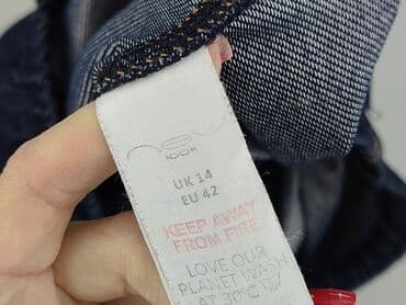 niebieskie leginsy: Legginsy rozmiar L — 4