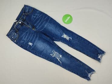 jeansy skater damskie: SZACHOWNICA, Jeansy damskie, rozmiar XL — 2