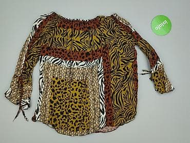 jeansy patchworkowe: Bluzka damska, rozmiar 2XL — 3