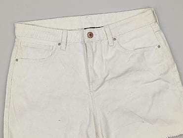 biale jeansy: Esmara, Szorty damskie, rozmiar L — 1