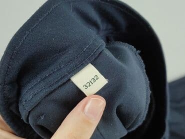 Material trousers for women, size L (EU 40) — 5