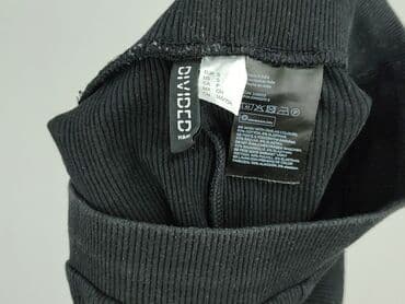 hm krótkie spodenki czarne: H&M Divided, Szorty damskie, rozmiar S — 4