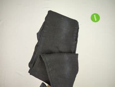 джинси жіночі сінсей: Bershka, Material trousers for women, size M (EU 38) — 5