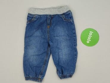 nike skarpety kompresyjne: Spodnie jeansowe, F&F, 9-12 miesięcy, stan - Idealny — 2