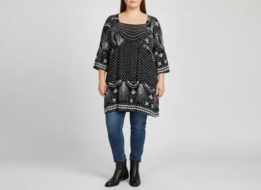bluzki na imprezę plus size: Next, Tunika damska, rozmiar 4XL — 1