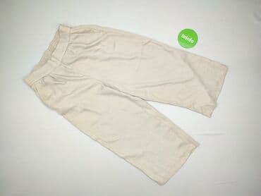 joggery beżowe damskie: H&M, Spodnie materiałowe damskie, rozmiar M — 2