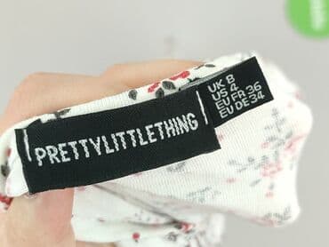 biala sukienka pretty little thing: PrettyLittleThing, Sukienka damska, rozmiar S — 4