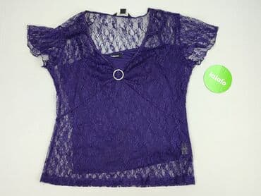 koronkowy top pod marynarkę: Bluzka damska, rozmiar L — 3