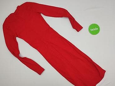 czerwona sukienka pull: Rue Paris, Sukienka damska, rozmiar S — 3
