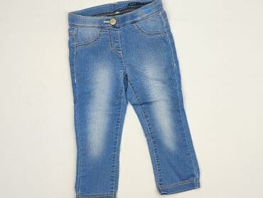 spodnie woskowane matowe: Jeans, Benetton, 1.5-2 years, 92, condition - Perfect — 1