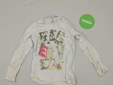 koszulka koty: Blouse, Reserved, 7 years, 116-122 cm, condition - Very good — 2