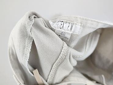 pull and bear lniane spodnie: Spodnie materiałowe damskie, rozmiar L — 4