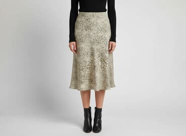 zara spódnica panterka: Spódnica damska, rozmiar M — 8