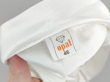 satynowy top pod marynarkę: Bluzka damska, rozmiar 3XL — 4