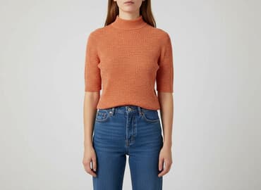 poliamid w swetrze: Sweter damski, rozmiar M — 5