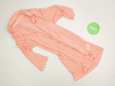 sweter z transparentnymi rękawami: Kardigan damski, S — 2