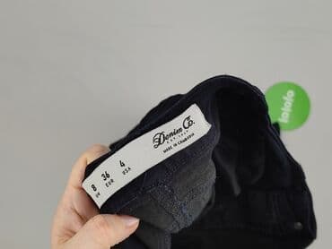 czarne jeansy damskie 7 8: Denim Co, Jeansy damskie, S — 4