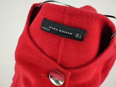 czerwona kurtka damska reserved: Zara, Płaszcz damski, rozmiar L — 4