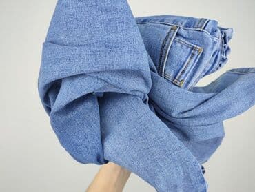 legginsy z wysokim stanem modelujące: Jeansy damskie, S — 4