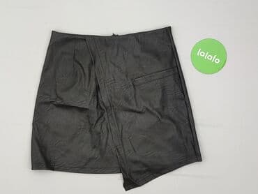 spódnice czarne eko skóra: Spódnica damska, rozmiar M — 3