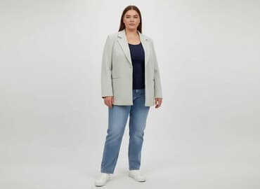 klapki z futerkiem firmowe: Marynarka damska, rozmiar 3XL — 7