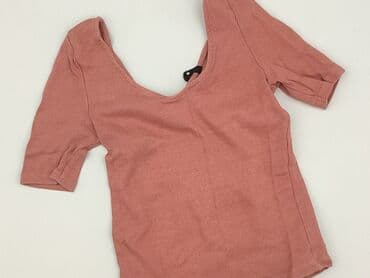 t shirty z czerwonem napisem: Sinsay, T-shirt damski, rozmiar 2XS — 1