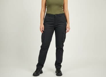 ubrania dla wysokich: House of Denim, Spodnie cargo damskie, rozmiar XL — 1