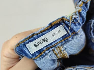 massimo dutti spodnie woskowane: Jeans, Sinsay, 2-3 years, 98, condition - Very good — 4