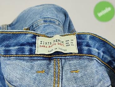 cargo pants jeans: Zara, Szorty damskie, rozmiar M — 4