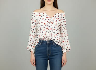 bluzka damska z długim rękawem: Жіноча блуза, розмір M — 1