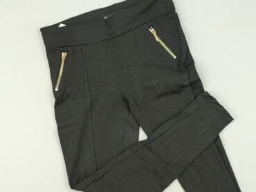 legginsy z marszczeniem: Amisu, Legginsy Eleganckie damskie, rozmiar S — 1