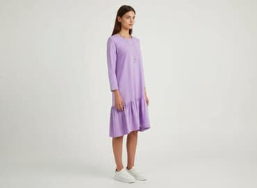 fioletowe sukienki: Lily Rose, Sukienka damska, rozmiar M — 6