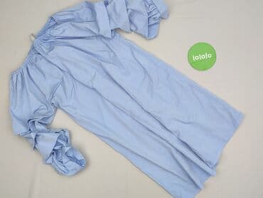 błękitna sukienki midi: Sukienka damska, rozmiar S — 2