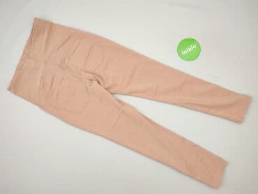 jeansu push up: H&M Mama, Spodnie materiałowe damskie, rozmiar M — 3