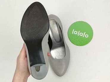 szare buty na słupku ccc: Półbuty damskie, rozmiar 36 — 4