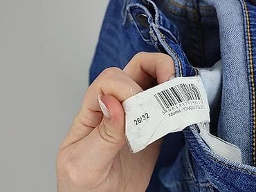 dżinsy push: Jeansy damskie, rozmiar L — 8