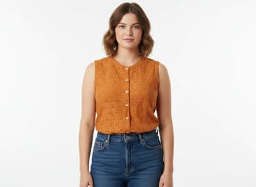 bluzki damskie pomarańczowa: Bluzka damska, rozmiar 2XL — 7